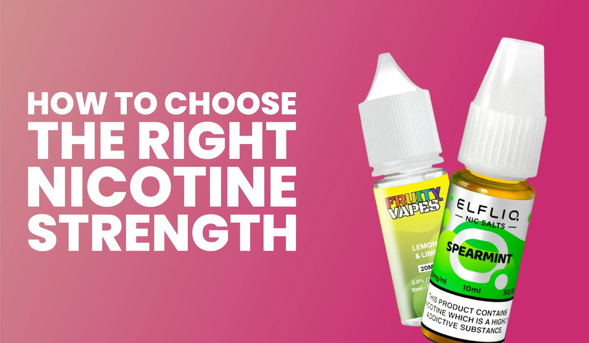 How to Choose the Right Nicotine Strength: Complete Vaper's Guide Eco Smok Vape Store How to Choose the Right Nicotine Strength: Complete Vaper's Guide Eco Smok Vape Store