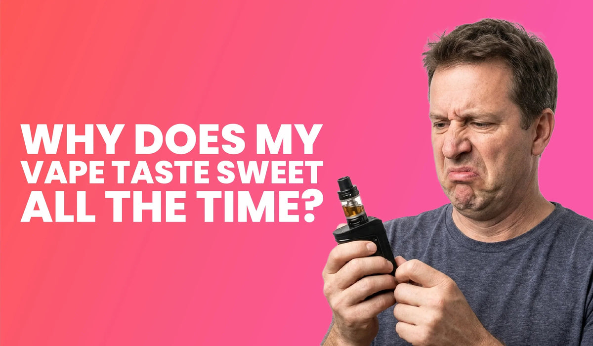Why Does My Vape Taste Sweet All the Time?  Eco Smok Vape Store