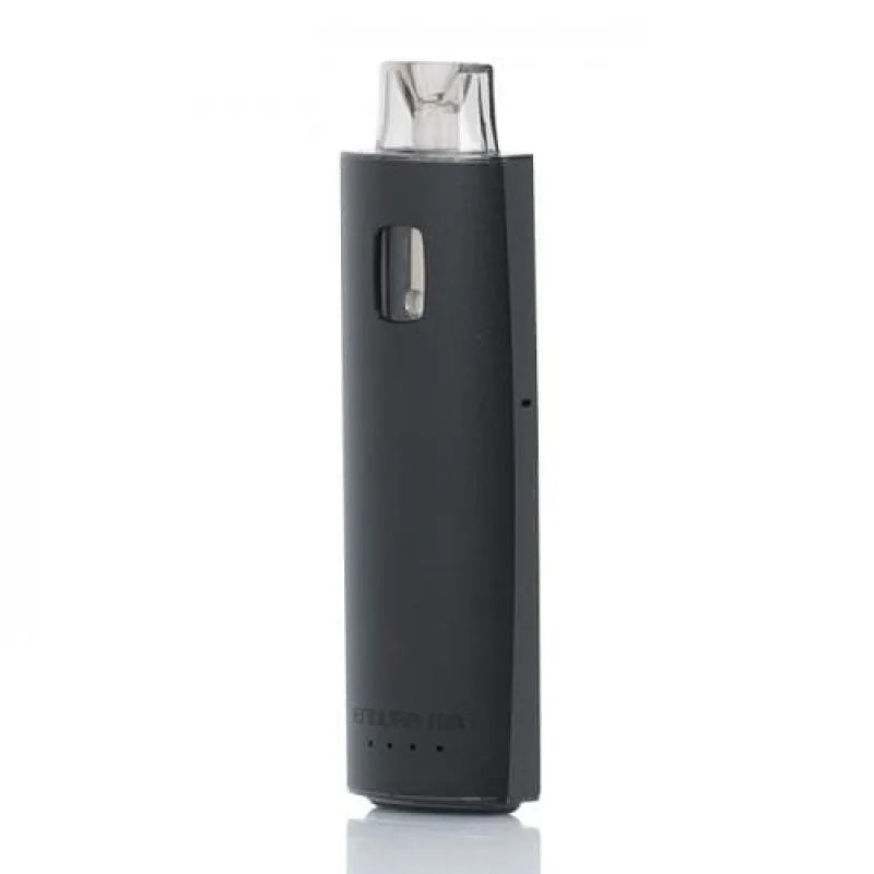 Innokin Endura M18 Pod Vape Kit in Black – compact pod system with 700mAh battery, 2ml refillable pod, and 1.6Ω M18 coils for smooth MTL vaping.