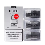 Load image into Gallery viewer, Pack of 3 OXVA ONEO pods 0.6Ω, designed for the OXVA ONEO 40W Pod Vape Kit 1600mAh, offering a 2ml refillable tank, convenient side-fill system, and medium-resistance coils for rich flavor and versatile MTL to RDL vaping