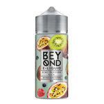 Load image into Gallery viewer, IVG Beyond E-Liquid 100ml – premium vape juice in Kiwi Passion Kick flavour, suitable for sub-ohm and pod devices with rich VG/PG blend.