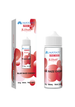 Load image into Gallery viewer, Blue Razz Cherry Hayati Pro Max E-Liquid 100ml – no nicotine vape juice with rich flavor and smooth 70/30 VG PG blend