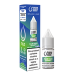 Load image into Gallery viewer, Packaging for Blue Razz Gummy Pukka Juice 5000+ Nic Salt E-Liquid featuring a bottle image and flavor name