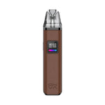 Load image into Gallery viewer, Oxva Xlim Pro Pod Vape Kit in Brown Leather – premium pod device with an adjustable wattage, OLED display, and precise airflow control for a tailored vaping experience.