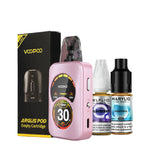 Load image into Gallery viewer, VooPoo Argus A Pod Vape Kit Bundle with Voopoo Argus replacement pods and 2 nic salts of your choice