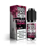 Load image into Gallery viewer, Double Drip Nic Salt E-Liquid Cherry Bakewell – 10ml bottles, pack of 10, 50/50 VG/PG, available in 10mg or 20mg nicotine strength.