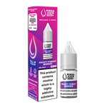 Load image into Gallery viewer, A bottle of Pukka Juice 5000+ Nic Salt E-Liquid with a child-resistant cap, alongside its packaging that indicates the product contains nicotine.