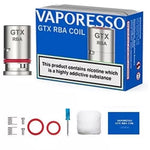 Load image into Gallery viewer, RBA 0.7hm Coil Vaporesso® GTX Coils (5-Pack) - For PM30, PM80, Luxe, Swag