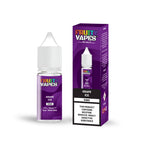 Load image into Gallery viewer, Fruity Juice Nic Salt 10ml Grape Ice – smooth 10mg vape juice with balanced 50/50 VG PG blend for rich flavor