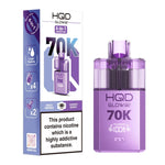Load image into Gallery viewer, HQD Glow Air 70K 4-in-1 Rechargeable Prefilled Pod Kit in Mixed Berries & Cherry Berry – 20mg nicotine strength disposable-style vape with multiple flavors.