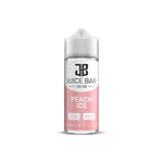 Load image into Gallery viewer, 100ml shortfill bottle of Juice Bar 50/50 E-Liquid in Peach Ice flavor, balanced 50VG/50PG blend for smooth flavor and satisfying throat hit, nicotine-free with room for nic shots.