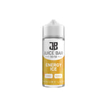 Load image into Gallery viewer, 100ml shortfill bottle of Juice Bar 50/50 E-Liquid in Energy Ice flavor, balanced 50VG/50PG blend for smooth flavor and satisfying throat hit, nicotine-free with room for nic shots.