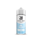 Load image into Gallery viewer, 100ml shortfill bottle of Juice Bar 50/50 E-Liquid in Mr Blue flavor, balanced 50VG/50PG blend for smooth flavor and satisfying throat hit, nicotine-free with room for nic shots.