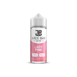 Load image into Gallery viewer, 100ml shortfill bottle of Juice Bar 50/50 E-Liquid in Lady Pink flavor, balanced 50VG/50PG blend for smooth flavor and satisfying throat hit, nicotine-free with room for nic shots.