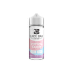 Load image into Gallery viewer, 100ml shortfill bottle of Juice Bar 50/50 E-Liquid in Cotton Candy flavor, balanced 50VG/50PG blend for smooth flavor and satisfying throat hit, nicotine-free with room for nic shots.
