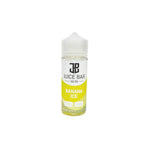 Load image into Gallery viewer, 100ml shortfill bottle of Juice Bar 50/50 E-Liquid in Banana Ice flavor, balanced 50VG/50PG blend for smooth flavor and satisfying throat hit, nicotine-free with room for nic shots.