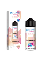 Load image into Gallery viewer, Juicy Peach Hayati Pro Max E-Liquid 100ml – no nicotine vape juice with rich flavor and smooth 50/50 VG PG blend