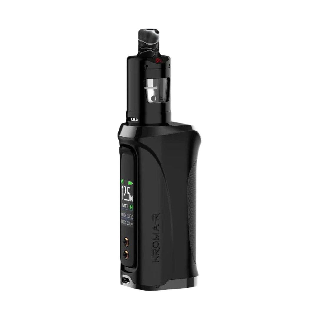 Innokin Kroma R Zlide Pod Kit in Black – advanced vape kit with 80W output, single 18650 battery compatibility, and 2ml Zlide tank for MTL and RDL vaping.