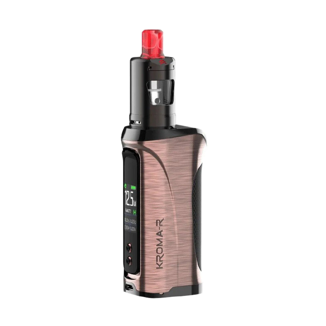 Innokin Kroma R Zlide Pod Kit in Bronze – advanced vape kit with 80W output, single 18650 battery compatibility, and 2ml Zlide tank for MTL and RDL vaping.
