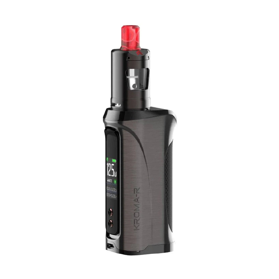 Innokin Kroma R Zlide Pod Kit in Gun Metal – advanced vape kit with 80W output, single 18650 battery compatibility, and 2ml Zlide tank for MTL and RDL vaping.