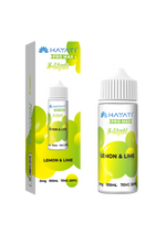 Load image into Gallery viewer, Lemon Lime Hayati Pro Max E-Liquid 100ml – no nicotine vape juice with rich flavor and smooth 70/30 VG PG blend
