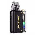 Load image into Gallery viewer, VOOPOO Argus P2 Pod Kit in Matte Black – sleek and compact pod vape with a dynamic LED display, adjustable wattage, and smooth performance for everyday vaping