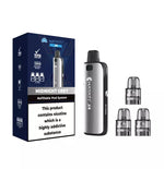 Load image into Gallery viewer, Midnight Grey Hayati X4 Pod Vape Kit 1300mAh - 2ml Pods, 3x & 10ml Nic Salt