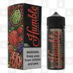 Load image into Gallery viewer, 100ml shortfill bottle of Humble Juice E-Liquid in Peach Pleasure flavor, 80/20 VG/PG ratio for rich flavor and massive clouds, nicotine-free with space for nic shots, perfect for sub-ohm vaping.