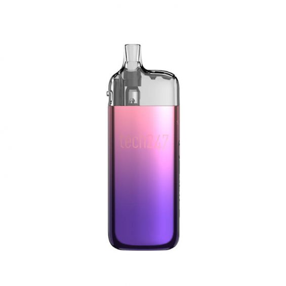 SMOK Tech247 Pod Vape Kit in Pink Purple – sleek and durable pod system with a adjustable airflow, and smooth draw activation for everyday vaping convenience.