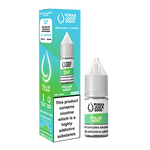Load image into Gallery viewer, Packaging for Polar Mint Pukka Juice 5000+ Nic Salt E-Liquid featuring a box and a 10ml bottle with information about the product including nicotine content.