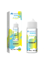Load image into Gallery viewer, Rainbow Hayati Pro Max E-Liquid 100ml – no nicotine vape juice with rich flavor and smooth 50/50 VG PG blend