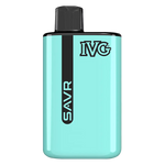 Load image into Gallery viewer, IVG SAVR Prefilled Pod Kit in Menthol Mojito flavor – sleek vape device with up to 10,000 puffs.