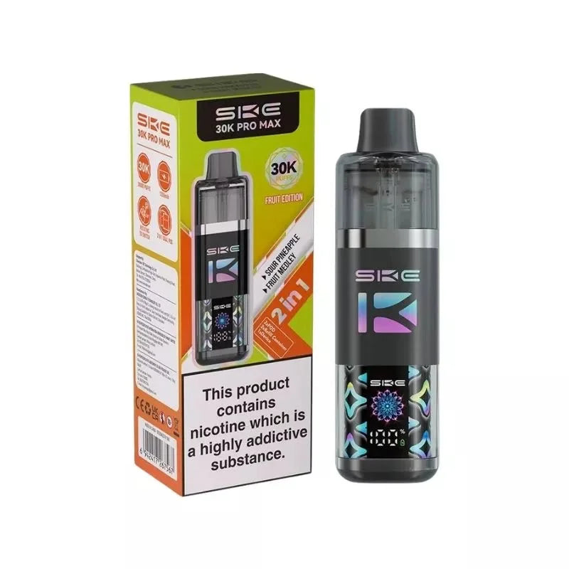 SKE 30K Pro Max 2-in-1 Pod Kit Fruit Edition – dual-flavor, high-performance vaping device