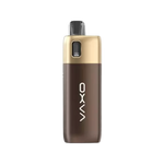 Load image into Gallery viewer, A Silky Brown OXVA ONEO 40W Pod Vape Kit with a 2ML tank and pods, displaying the device's front face which is mostly brown with the brand name 'OXVA' written on it.