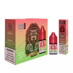 Load image into Gallery viewer, Product image showing a box and two bottles of Skittles R&M Nic Salt E Liquid, with the Sketls flavor option visible. The box has colorful packaging with a character illustration, and the bottles are labeled with flavor names.