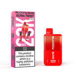 Load image into Gallery viewer, Bloody Bar Ultra Twist Disposable Vape – 20,000 puffs, available in Skittles or Ice Pop flavors.