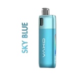 Load image into Gallery viewer, OXVA ONEO 40W Pod Vape Kit in Sky Blue, featuring a powerful 1600mAh battery, 2ml refillable tank with pods, adjustable airflow, and sleek modern design for a versatile MTL and RDL vaping experience