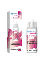 Load image into Gallery viewer, Strawberry Raspberry Ice Hayati Pro Max E-Liquid 100ml – no nicotine vape juice with rich flavor and smooth 70/30 VG PG blend