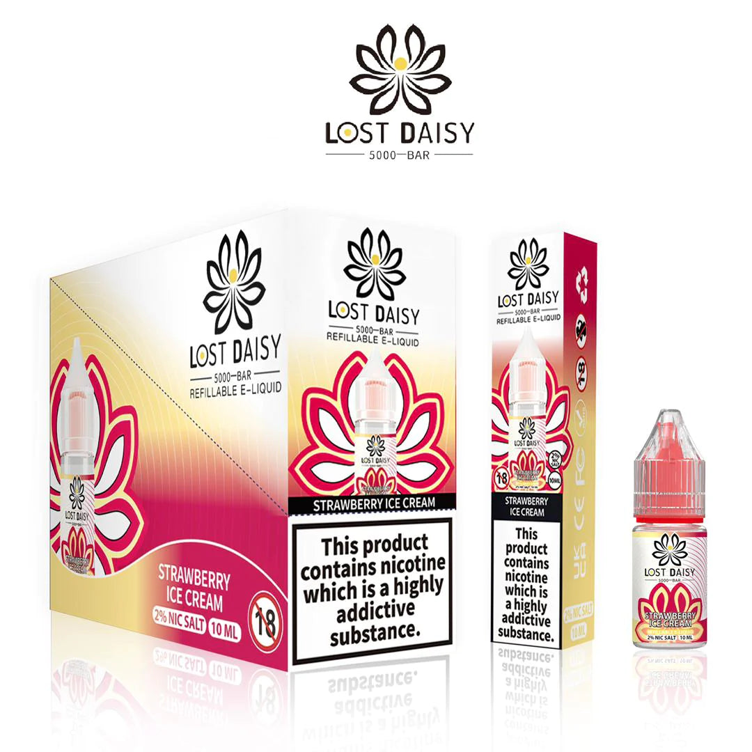 Lost Daisy 5000 Bar Nic Salt 10ml Vape Juice