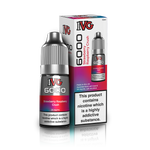 Load image into Gallery viewer, 10ml bottle of IVG 6000 Nicotine Salt Vape Juice in Strawberry Raspberry Crush flavor, blending crisp green apple with an icy menthol twist; available in 10mg and 20mg strengths, featuring a smooth nic salt formula perfect for pod kits and mouth-to-lung vaping.