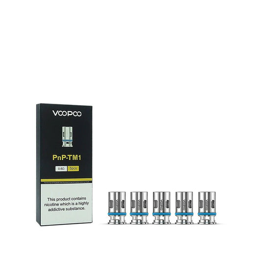 Voopoo PnP-TM1 Mesh Coil 0.6ohm Pack Of 5x Replacement Coils