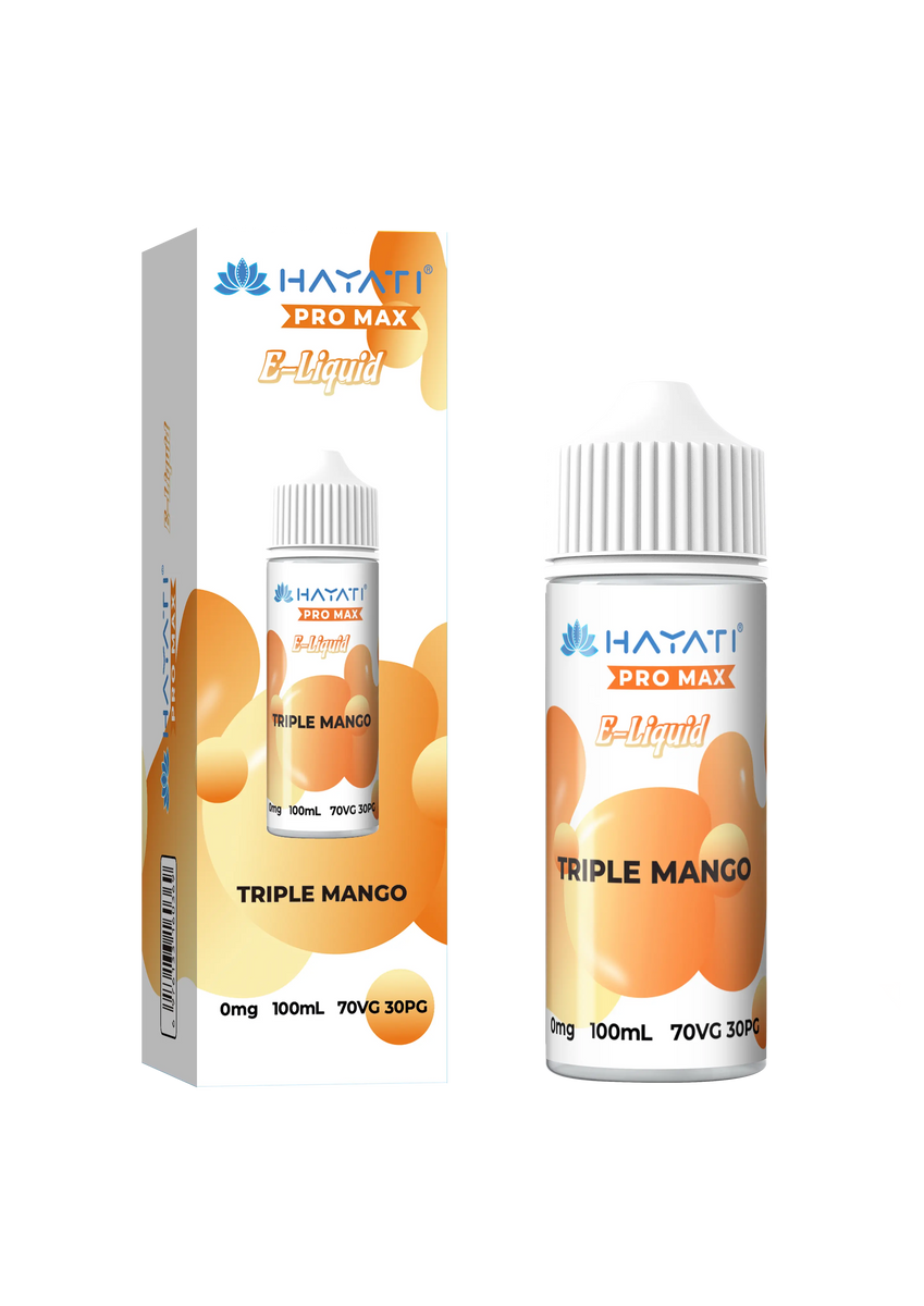 triple mango hayati pro max Hayati Pro Max 6000+ Triple Mango Prefilled Pod Kit main image 1