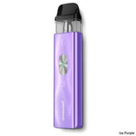 Load image into Gallery viewer, Vaporesso XROS 4 Mini Pods Kit in Ice Purple – compact and stylish vape device with a draw-activated design, and consistent flavor delivery using COREX heating technology.