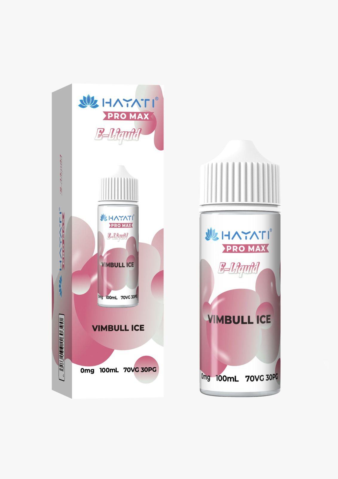 Hayati Pro Max E-Liquid 100ml 0mg Vape Juice