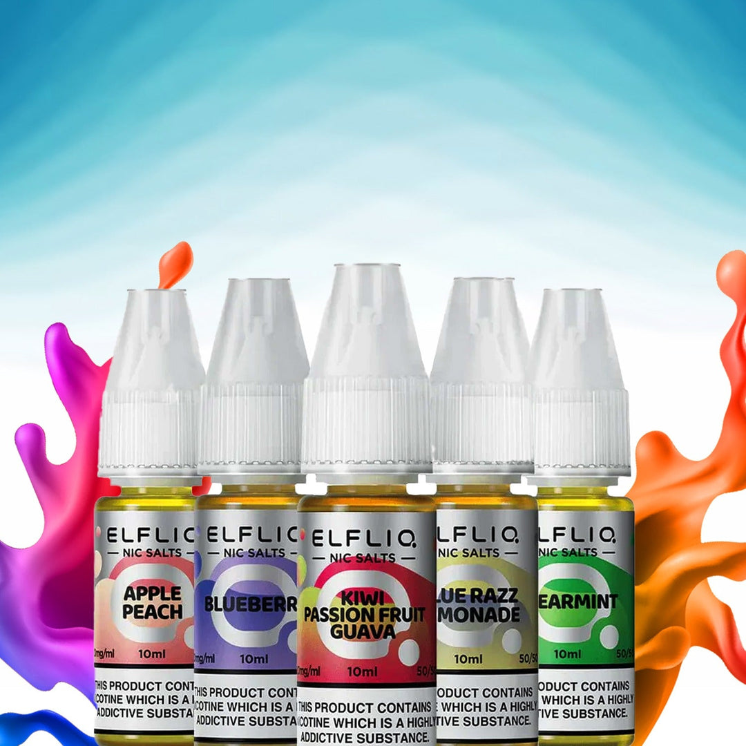 Elf Bar Nic Salt Elfbar E Liquid 10mg-20mg 50 VG/PG - Pack Of 10x