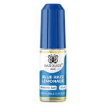Load image into Gallery viewer, A product image showing a box and a bottle of Bar Juice 5000 Nic Salt E-Liquid, with the flavor Blue Razz Lemonade indicated on the packaging.