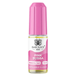 Load image into Gallery viewer, The image shows a product packaging for Bar Juice 5000 Pink Bubba Nic Salt Vape juice. The packaging is predominantly pink with branding and product information.