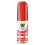 Load image into Gallery viewer, The image shows a product packaging for Bar Juice 5000 e-liquid in a red bottle with a white and pink label, indicating a strawberry kiwi flavor. The packaging is designed for a vape juice with a nicotine content of 20mg/ml and includes a schematic representation of a cigarette with nicotine.