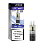 Load image into Gallery viewer, HAWCOS x Lost Mary Pro Max 7000 Berry Fusion prefilled pod kit with high-capacity rechargeable device