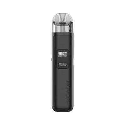 SMOK Novo Pro Pod Kit in Black Gunmetal – sleek and modern pod vape with a smart display screen, dual activation modes, and adjustable wattage for a customized vaping experience.